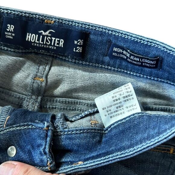 Hollister high rise jean legging Advanced Stretch 3R size 26 x 28 - Picture 6 of 6